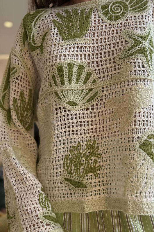 Esme Layering Top Green - /29